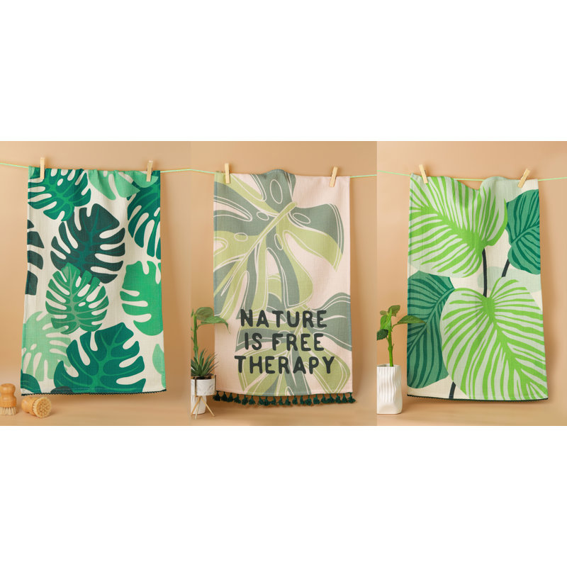 Nature is Free Therapy Kitchen Towel Set