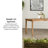 Alfonsi Acacia Wood Outdoor Dining Table-366603419