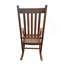 Balcony Porch Adult Rocking Chair Brown