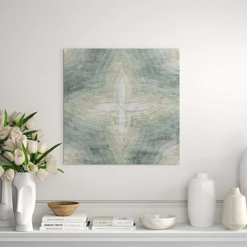 Concentration Of Green II Print by Guseul Park, Glass Coat, 24" H x 24" W