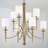 Abbie 8 - Light Steel Dimmable Chandelier-1327873465