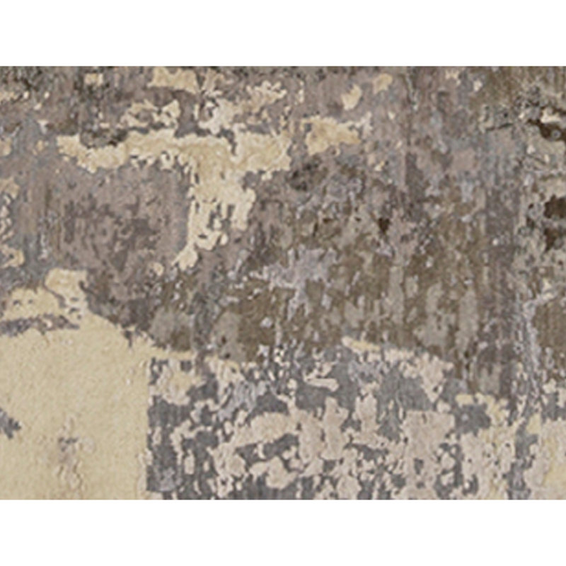 Hand Knotted Area Rug in Grey