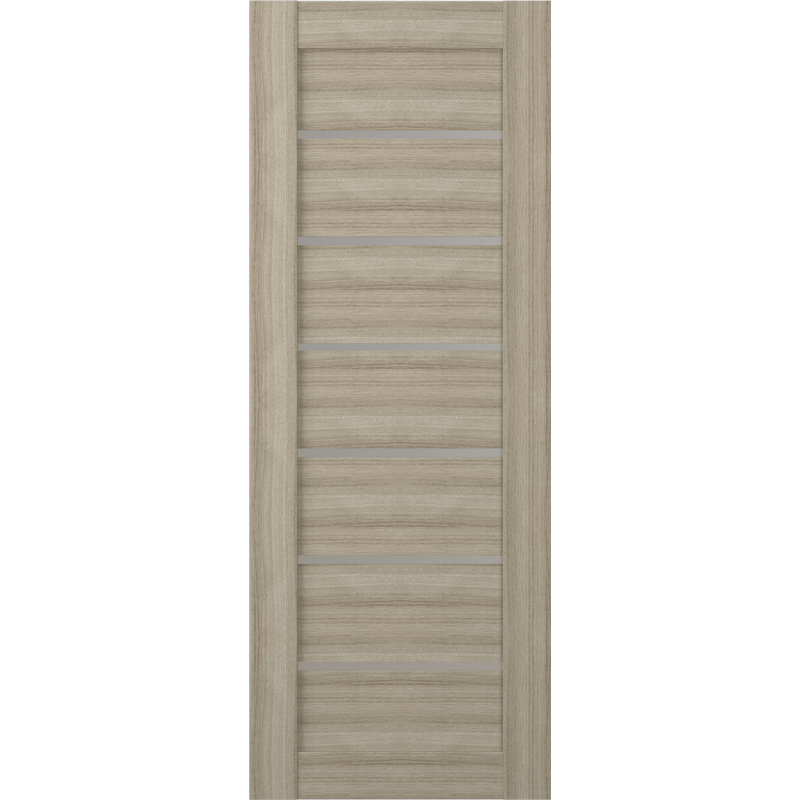 Dalle de porte intérieure en bois givré Elba, 27,75 po x 79,37 po, Shambor