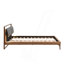 Lit double confortable et durable avec veilleuses et tête de lit ergonomique-1204152231