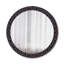 Huldar Glass Flat Wall Mirror