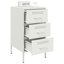 Bedside Cabinets 2 pcs 36x39x68 cm Steel-396062373