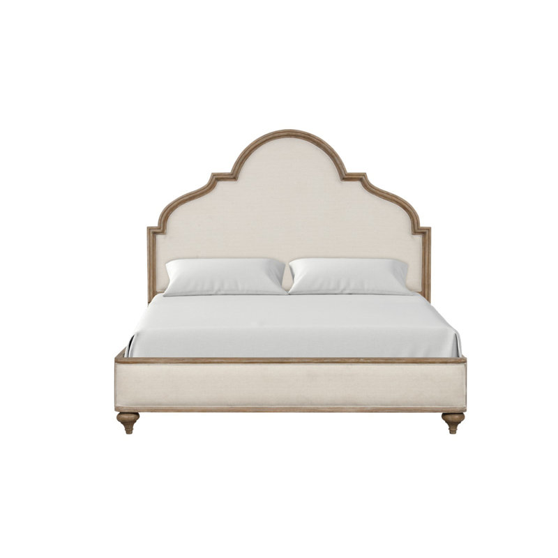 Cadre de lit tapissier de style traditionnel