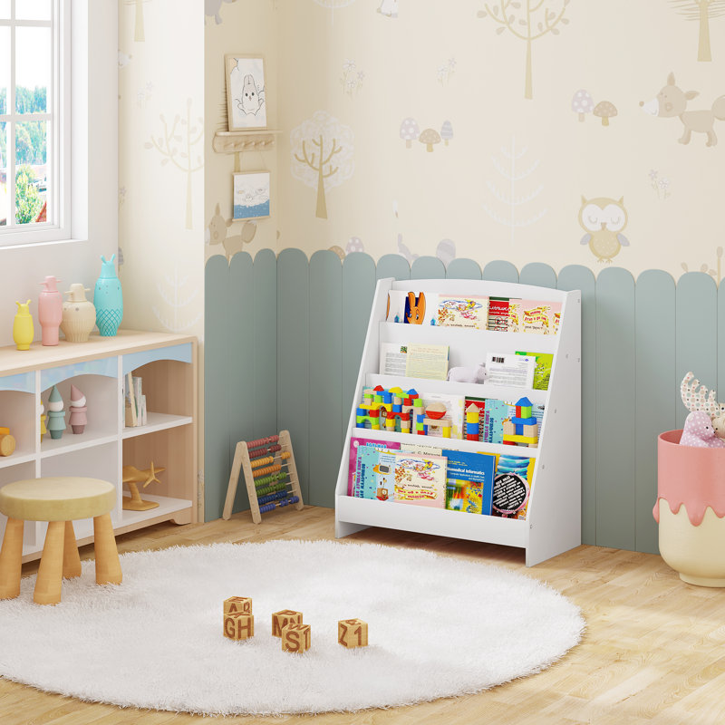Misal 70cm H x 61cm W Standard Bookcase, White