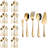 Mercer41 Skaneateles Stainless Steel Flatware Set - Service for 8-1610293474