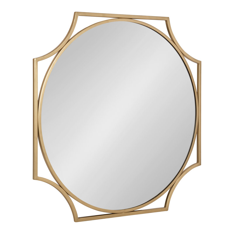 Metal Flat Mirror, 28" X 28"