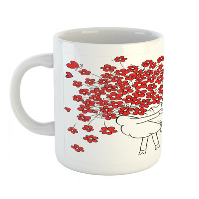 Grande tasse à café amateur chèvres