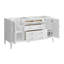 Myrrin 60'' W Double Bathroom Vanity Base-382604775