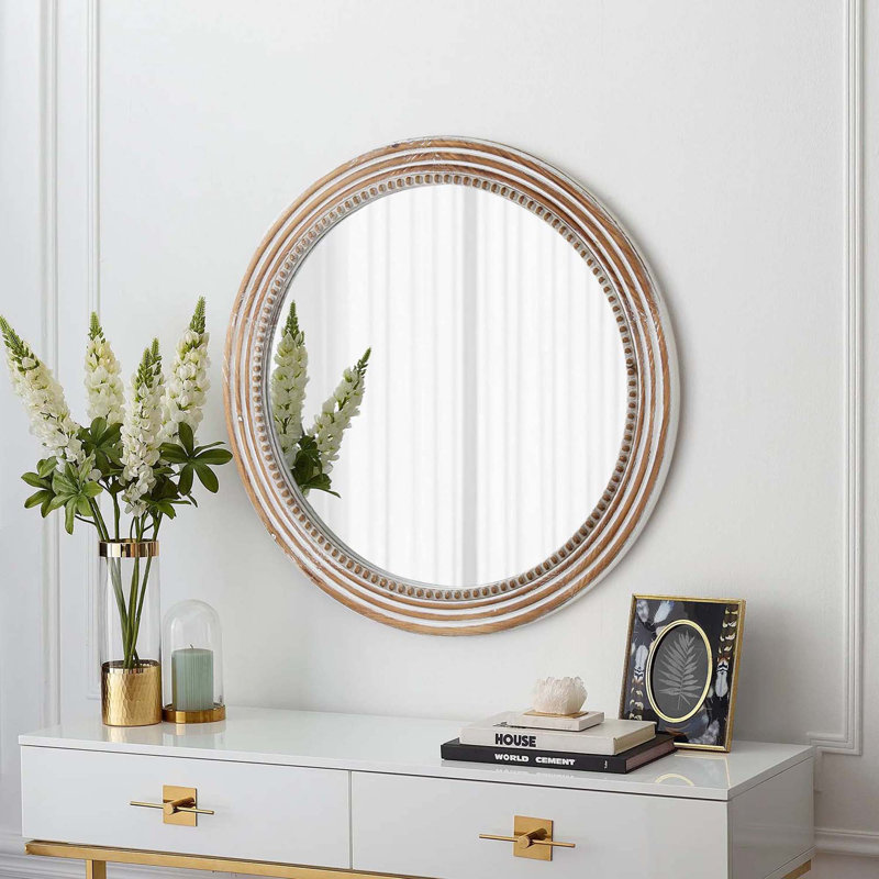 Miroir mural rustique