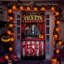 Guirlandes de citrouille - décorations d'Halloween orange 8,5 pi avec 10 lumières de citrouille à DEL pour l'extérieur, l'intérieur, la fenêtre, le patio, la fête