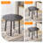 Extendable Round Solid Wood Dining Table-97801622