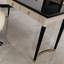 Bureau d'écriture à double tiroir Italian Minimalist-502396652-502396643