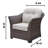 Mcevoy Wicker Outdoor Lounge Chair-2129149504
