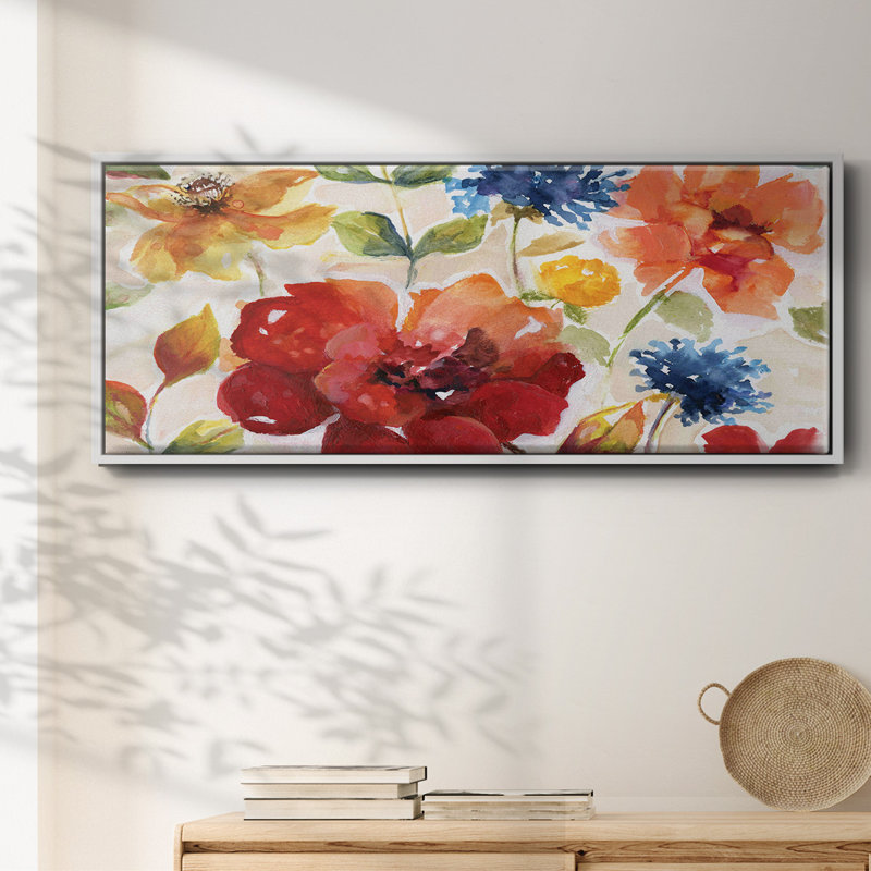 Summer Salsa, toile encadrée, H 20 po x l 50 po