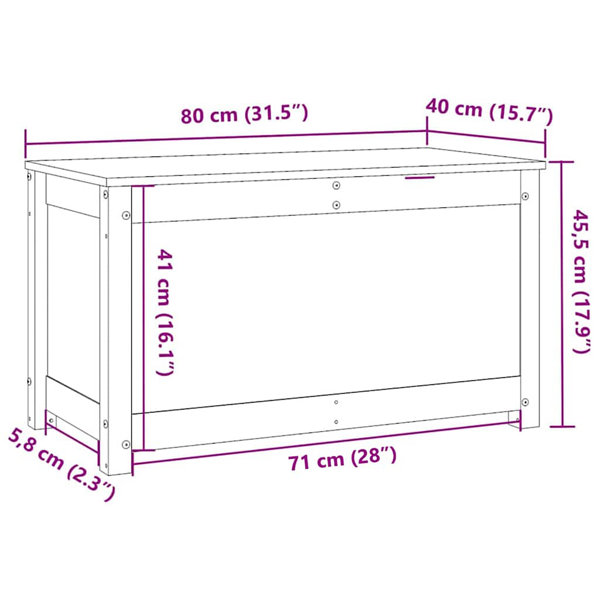 Dimensions du produit