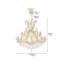 Lustre étagé de style bougie à 41 lumières Stockard-49585979-49585982-49585983