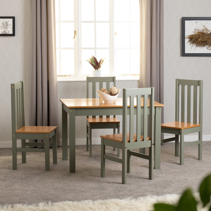 Bradmoor Dining Set with 2 Chairs, Brown, 75.5cm H x 110cm L x 80cm W