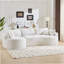 Boneless 124.5-Inch Modern Compressed Sofa With High-Resilience Sponge And Plush Chenille Upholstery For Ultimate Comfort.-1285278872