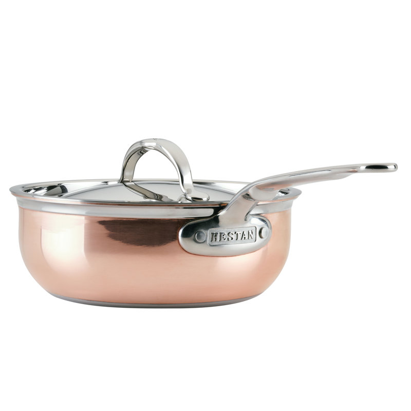 CopperBond 2qt Covered Saucier