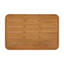 Table basse d'extérieur rectangulaire en teck