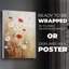 FLORAL Series CCCCI - Impression sur toile seulement - NON-CADRE-118057585