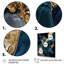 «Abstract Geode Marble Blue IV», art abstrait sur toile marbrée-86806760-86806756