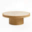 Table basse en panneau de fibres à densité moyenne en bois aggloméré avec piédestal robuste en bois aggloméré pour la chambre à coucher-1457156063-1457156060