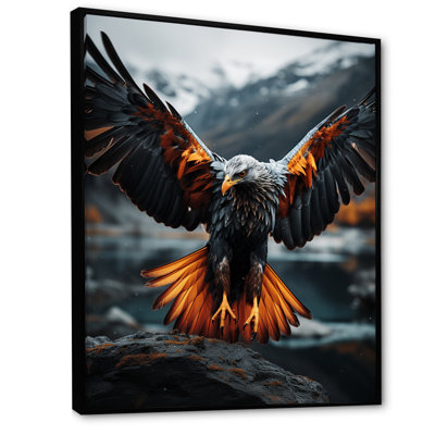 «Beckam Alaska Arctique Wingspan I», reproduction d'art sur toile