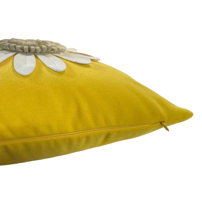 Housse de coussin Daisy, Jaune