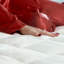 Surmatelas en rayonne de bambou avec jupe ajustée-539114965