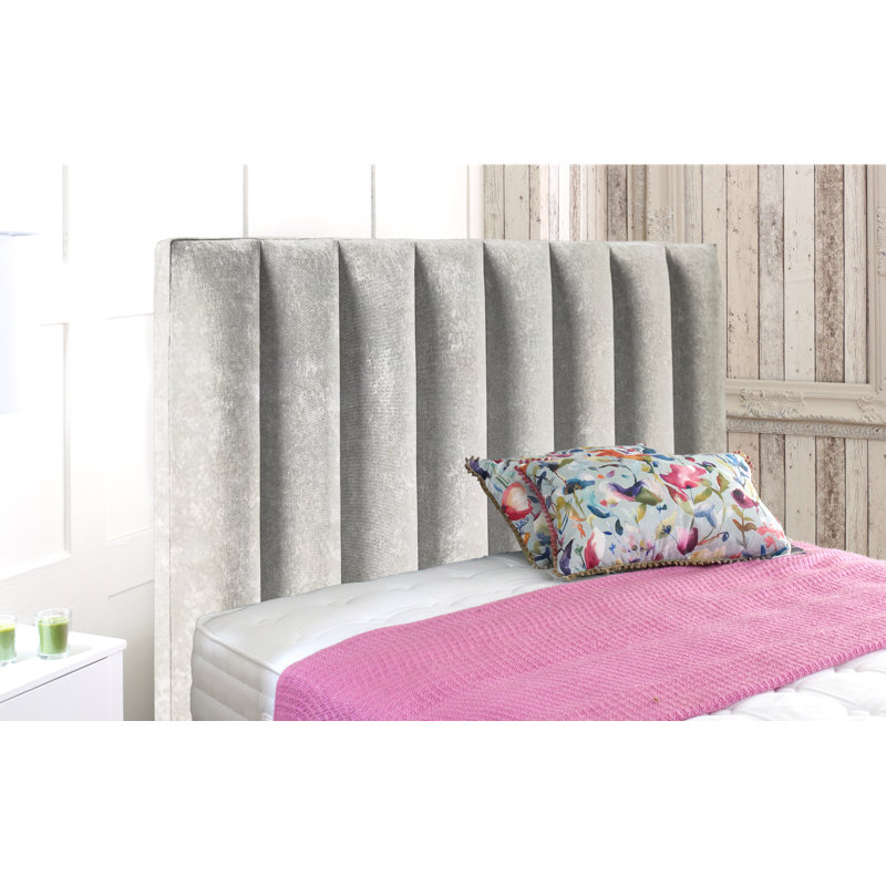 Arleta Upholstered Headboard, Small Single, Champagne