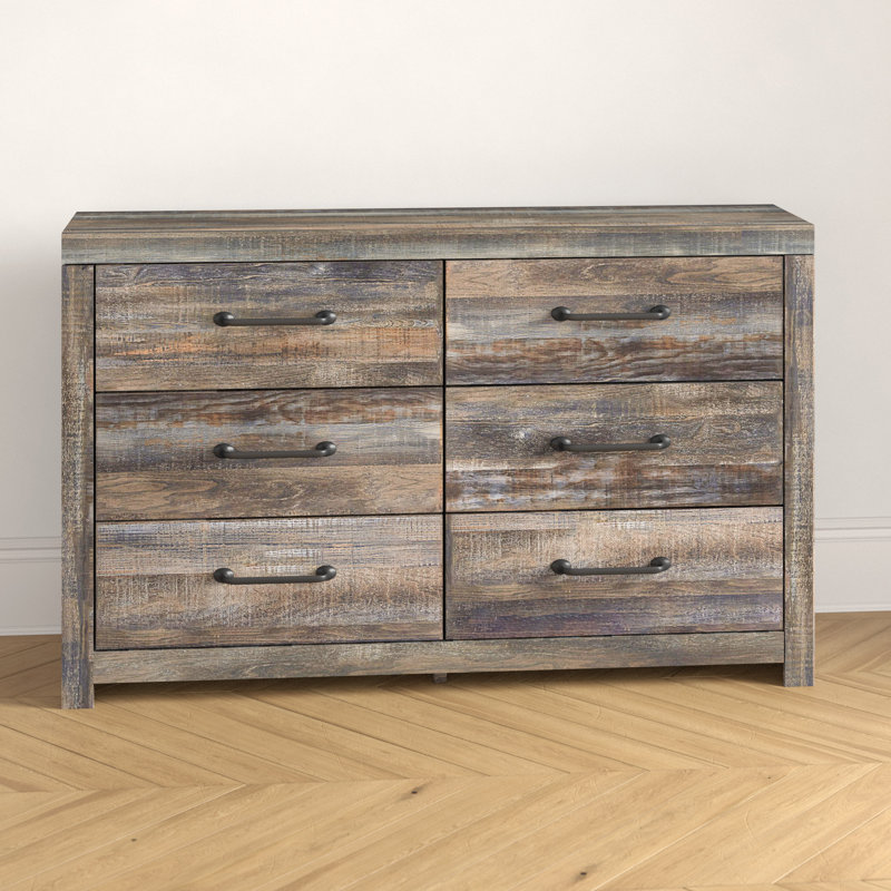 Commode double 6 tiroirs Drystan