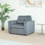 Linen Accent Chairs Bed - Single-762236514