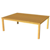 Newport Outdoor Rectangular Teak Dining Table