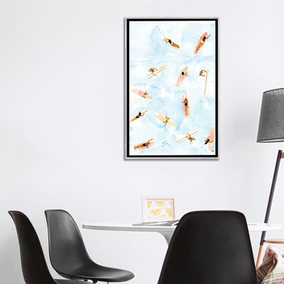 Surfers par Sabina Fenn - reproduction d'art