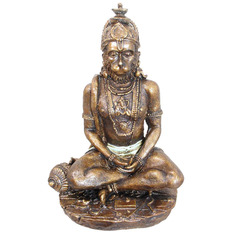 Figurine hanuman Arianne, Bleu sarcelle