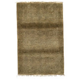 Hand Woven Wool Geometric Area Rug
