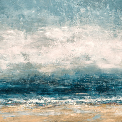 John Beard CollectionS Sand & Sun On Giclee Canvas Hand Embellished Art