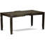 Ensemble de meubles de salle à manger 7 pièces comprenant une table de cuisine rectangulaire avec rallonge papillon et 6 chaises rembourrées en similicuir, 36 x 66 pouces, cappuccino-20549023