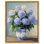 «Snowy Azure Petals Canvas Elegant Florals» par 