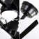 72 Inch Large Ceiling Fans With Lights And Remote Control 6 Wind Speed DC Motor Black For Living Room