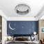 Crystal LED Semi Flush Mount