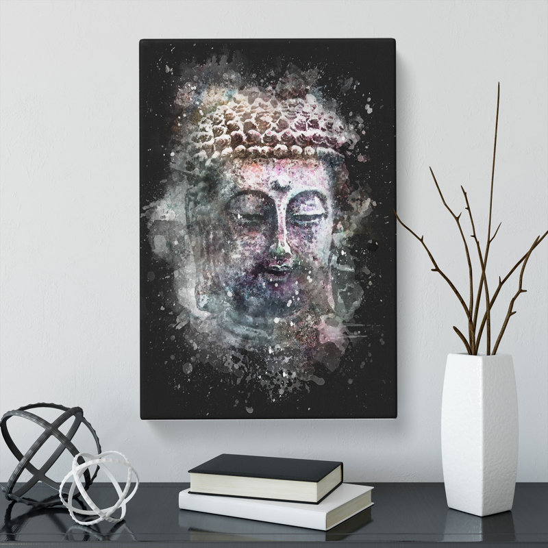 Peaceful Buddha - Wrapped Canvas, 91cm H x 60cm W x 3cm D