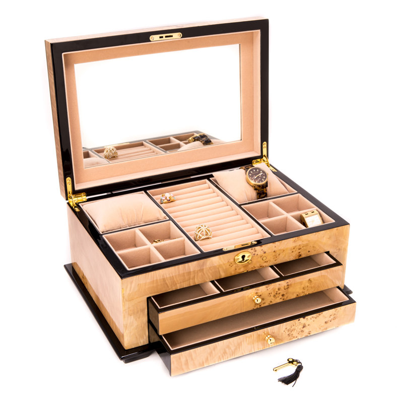 Wood Jewelry Box +