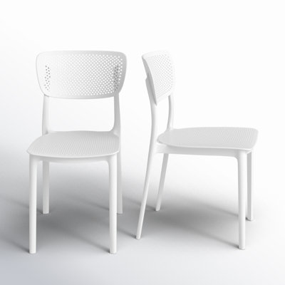 Farrah Stacking Patio Dining Side Chair