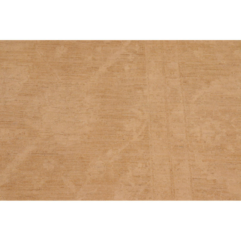One-of-a-Kind Rectangle: 10' X 13'10'' 2000s Wool Area Rug Brown